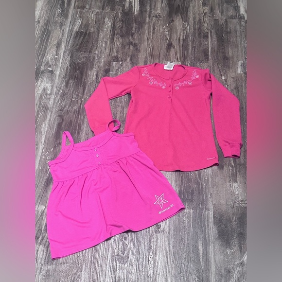 Two American Girl Shirts Size 10/12 - Picture 1 of 6